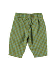 Green checkered trousers baby