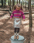 Space mini skirt