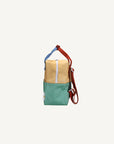 Rugzak Colorblocking sandy yellow + aquatic green
