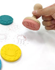 Sea Stamps: Multicolored pastel