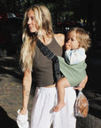 Toddler carrier fern