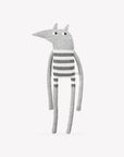 Wolf knit toy large