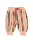 Jogging pants light pink stripes