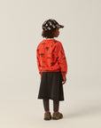 Mountains Red Sweatshirt