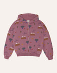 Mountains Zipped Hoodie