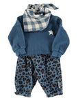 Logo sweater blue baby