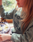 Rock & Roll sweater mintgroen