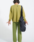 Green checkered trousers kids