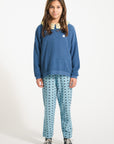 Logo sweater blue