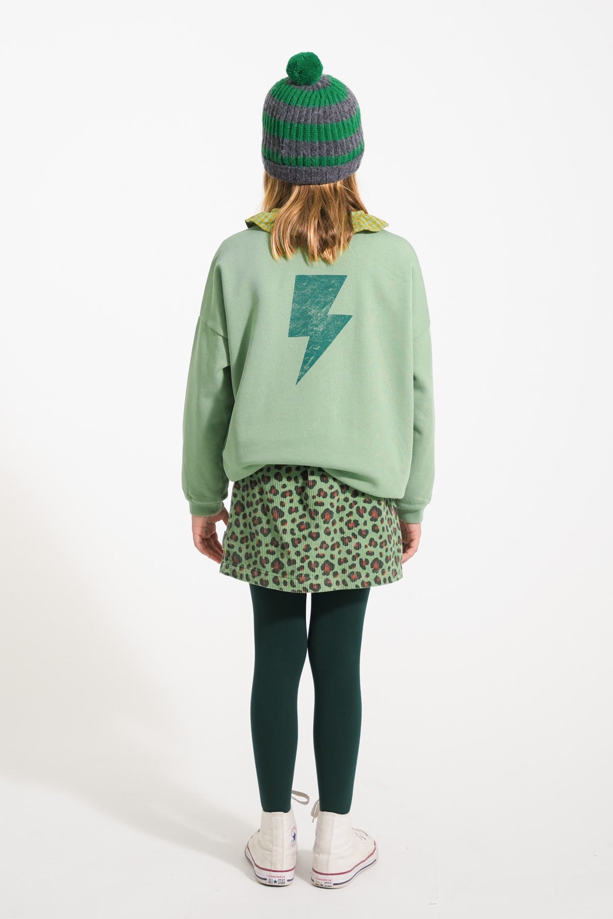 Rock & Roll sweater mintgroen