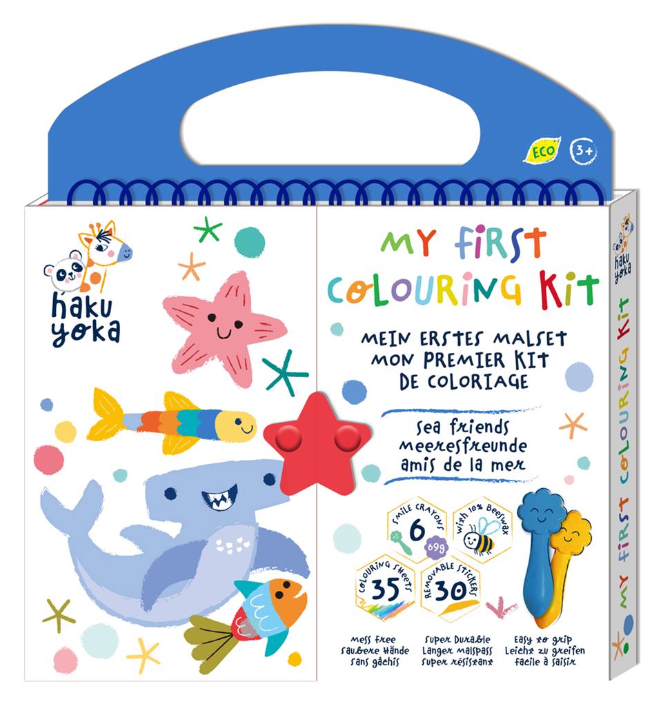 Mijn eerste kleurkit - Sea friends