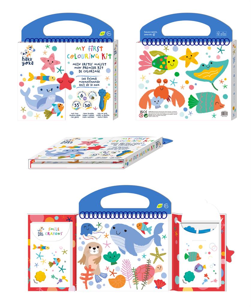 Mijn eerste kleurkit - Sea friends