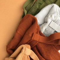 Footless teddy tights - Cinnamon