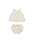 RUFFLED TULIP TOP + BLOOMER SET