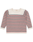 Merino knitted stripe sweater
