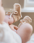 Booties HVID - Oat