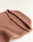 Cocoon dekentje HVID - Terracotta