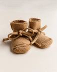 Booties HVID - Ochre