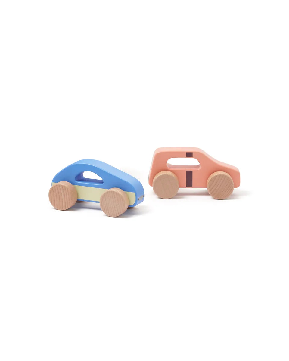 Cars 2-pack with garage