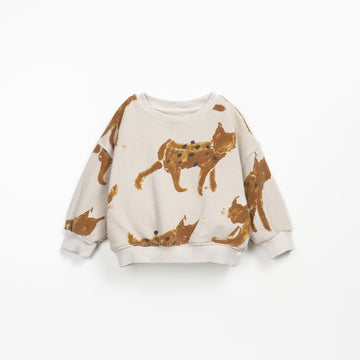 Printed animal sweater boy