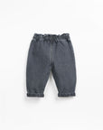 Denim trousers girl grey