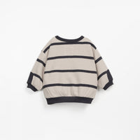 STRIPED JERSEY SWEATER