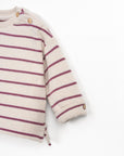 Striped jersey sweater amora baby