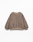 Leopoard jersey sweater girls