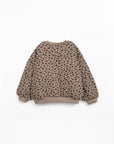 Leopoard jersey sweater girls
