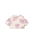 PRINTED JERSEY SWEATER MONSTERA BABY
