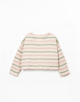 STRIPED JERSEY SWEATER KIDS