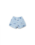 PRINTED EMBELLISHED JERSEY SHORTS