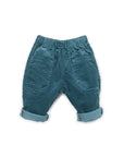 CORDUROY TROUSERS BLUE