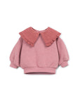 ESSENTIALS COLLAR SWEATER PINK