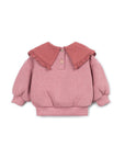 ESSENTIALS COLLAR SWEATER PINK