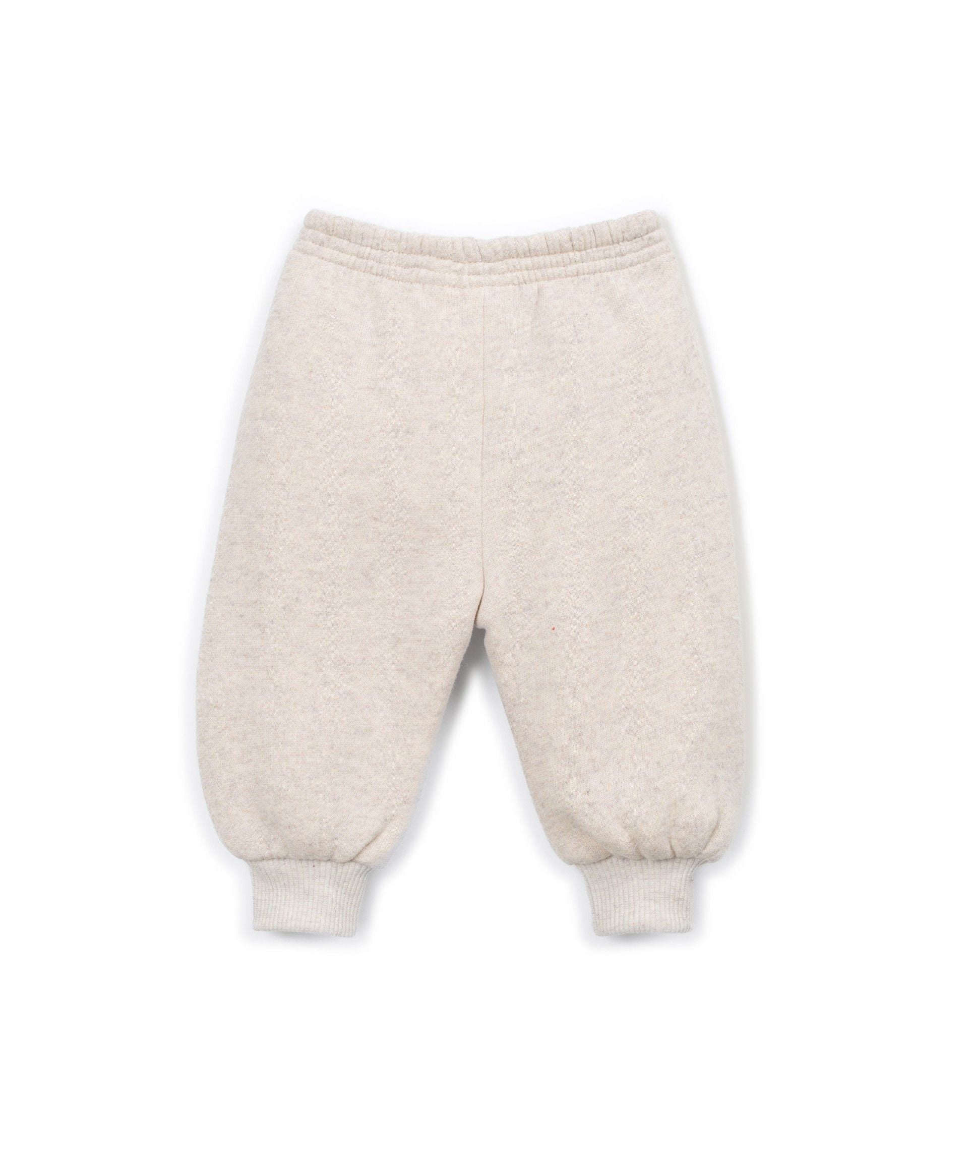 ESSENTIALS FLEECE TROUSERS GIRL BEIGE