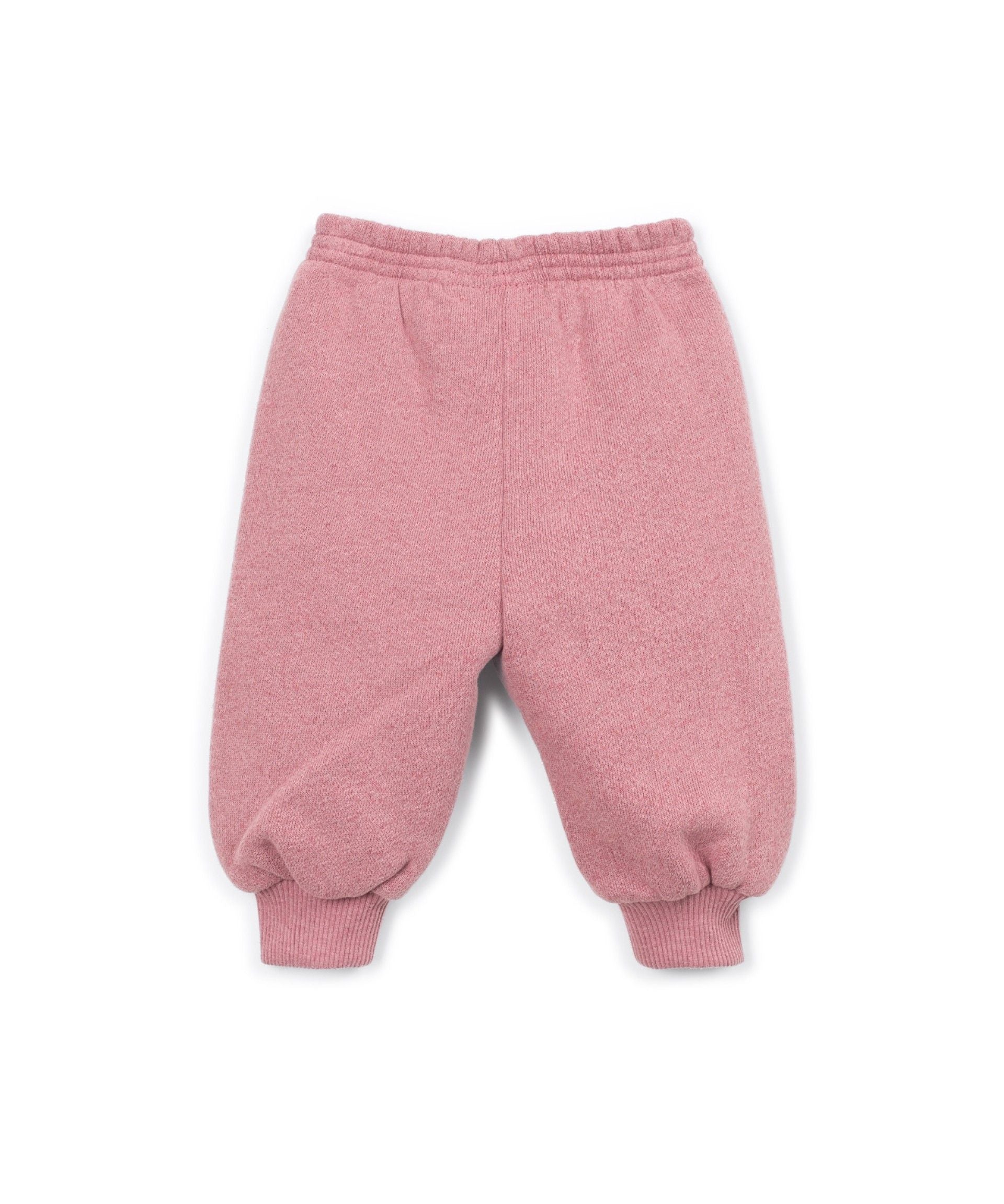 ESSENTIALS FLEECE TROUSERS GIRL PINK