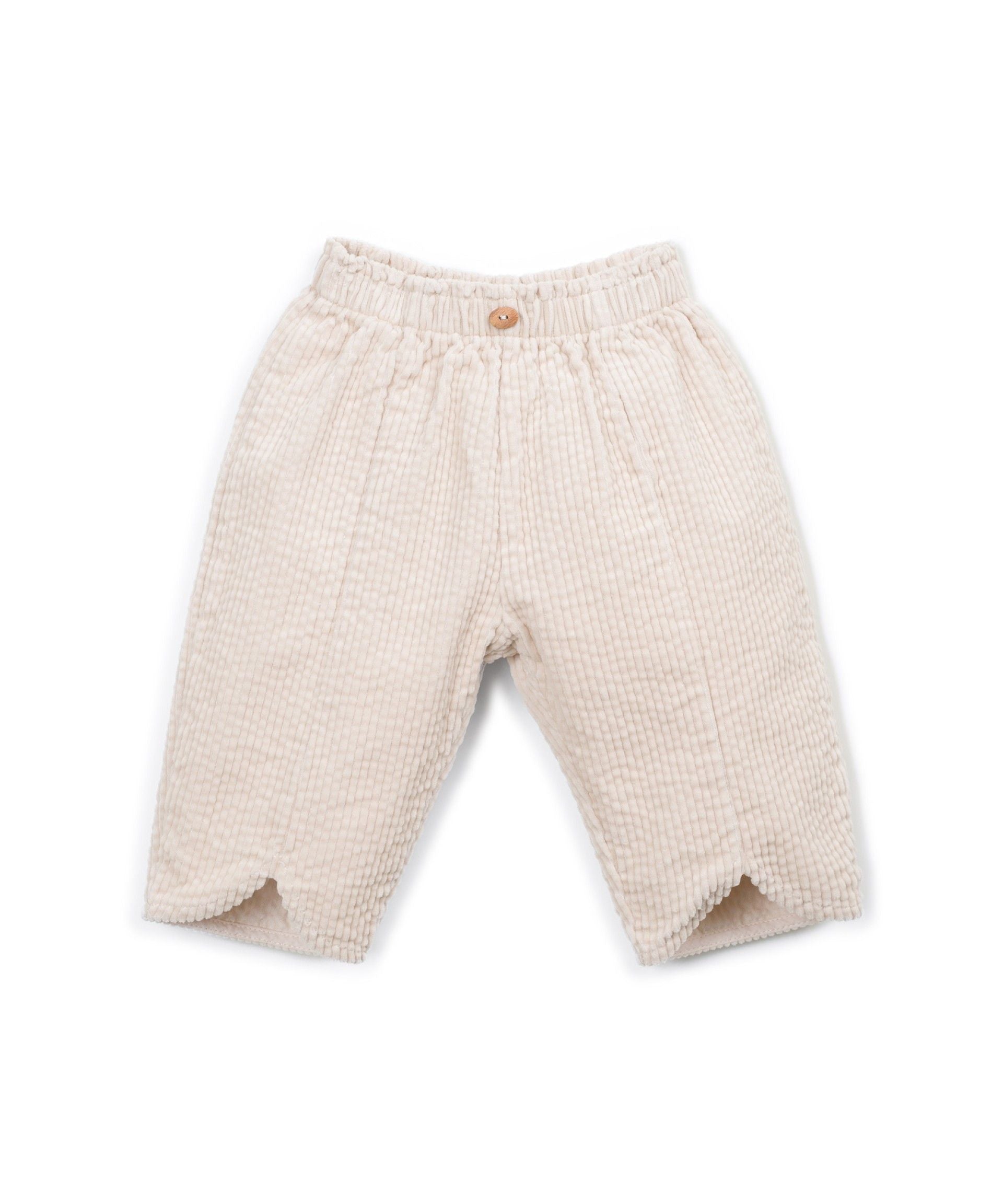 CORDUROY TROUSERS BEIGE