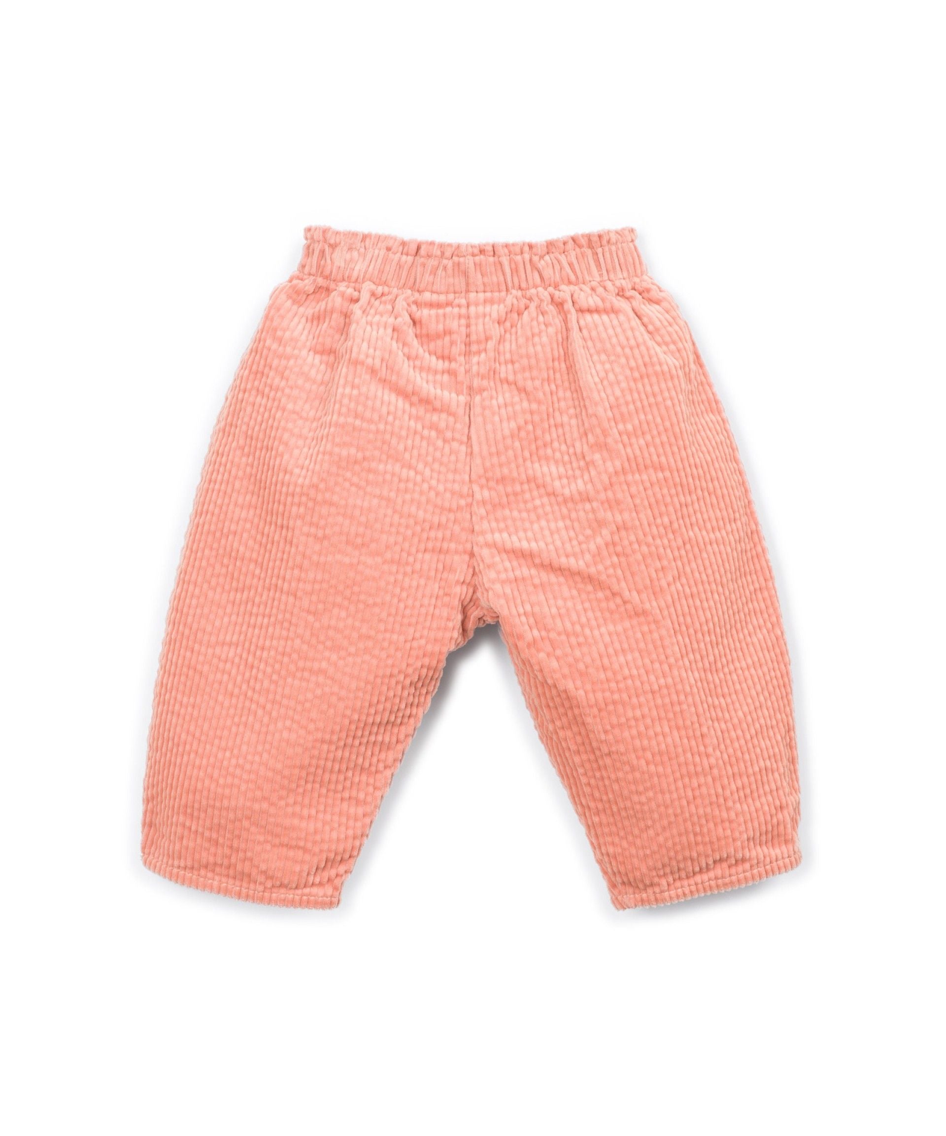 CORDUROY TROUSERS PINK
