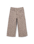 LEOPARD PRINTED TWILL TROUSERS GIRLS