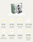 Kidy print groen