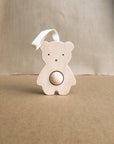 Wooden bear rattle - JOJO