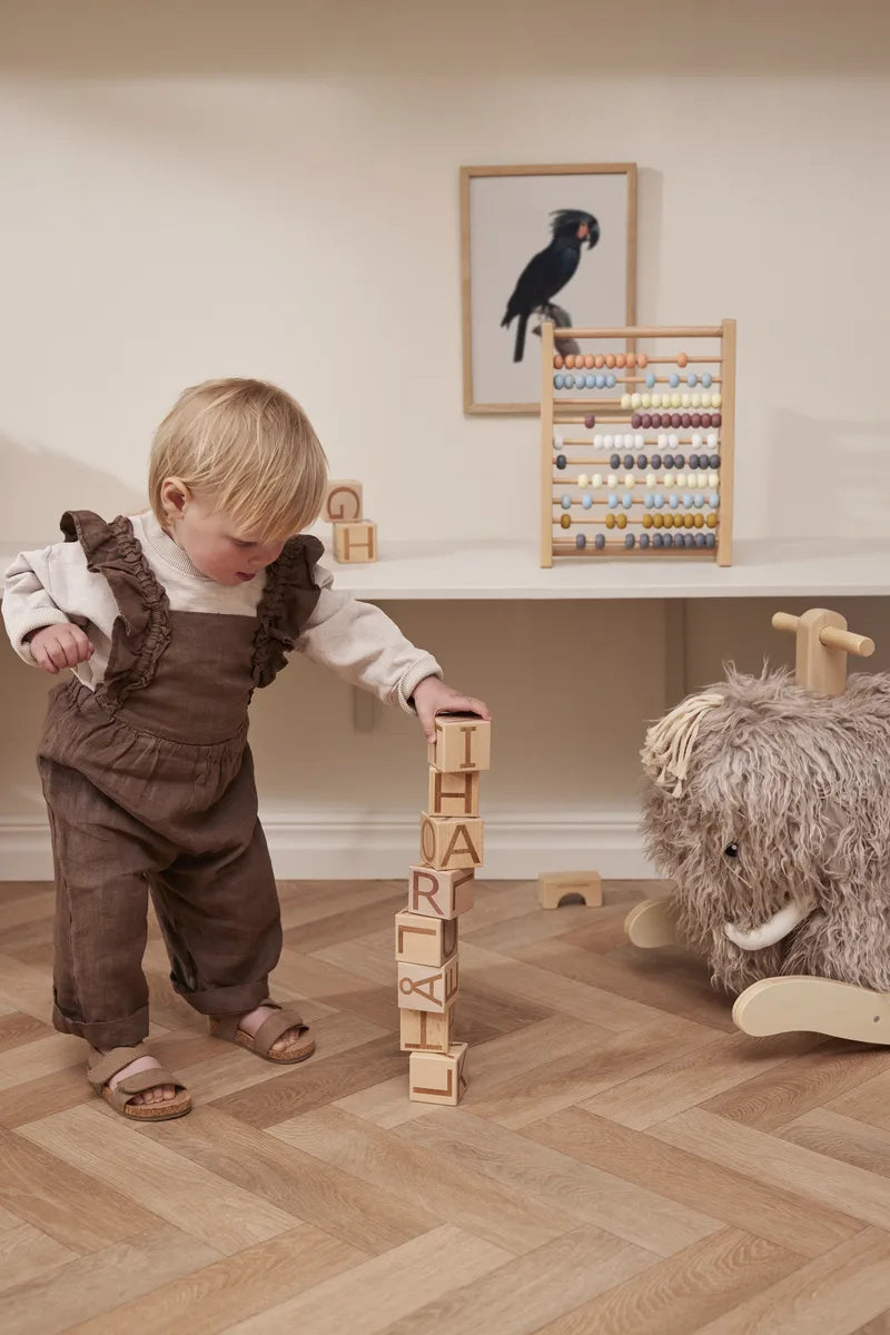 Letter Blocks Nature