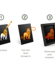 Kidy neon animals