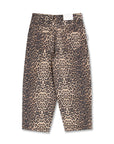 Balloon fit jeans leopard