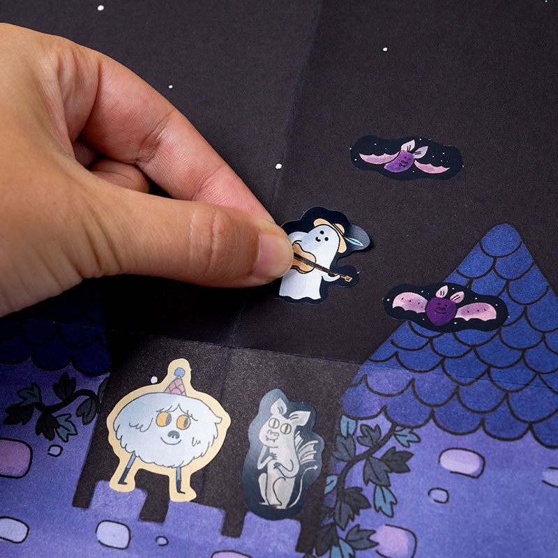 Enchanted poster &amp; stickers