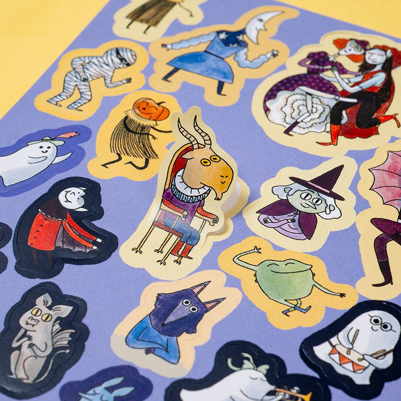 Enchanted poster &amp; stickers