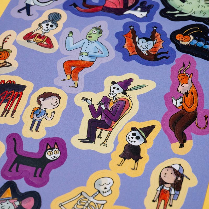 Enchanted poster &amp; stickers