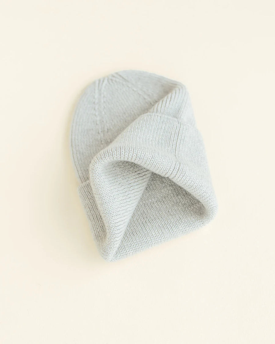 Beanie Newborn Fonzie - Light Grey