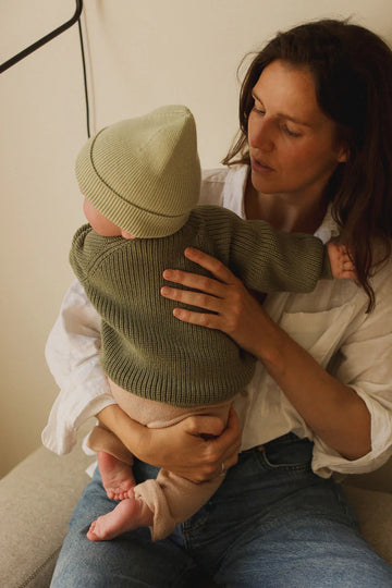 Beanie Newborn Fonzie - Mint